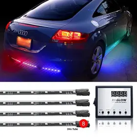 Xkglow Xk041006 Second Generation 8pc 24in Tubes Advanced Ufo Style 3 Million Color Remote Co