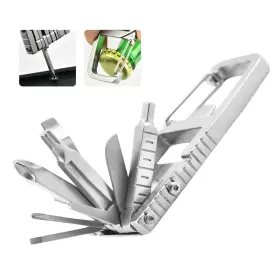 22420633 Xuyelora 12 In 1 Mini Multi Tool Portable Keychain Multitool Screwdriver Bit Folding
