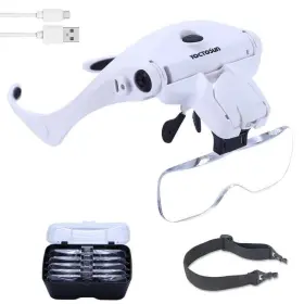 Ys-egm-ugv1-c Yoctosun Led Head 1.0x To 3.5x With Rechargeable Lithium Battery White