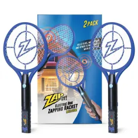 Zap It 850022868313 Bug Zapper Rechargeable Racket 4 000 Volt Usb Charging C