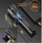 Rechargeable Led Flashlight High Lumens 10000 Super Bright Long Range 5000 Ft. Fixed Price $49.91.