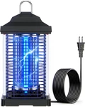 Outdoor Bug Zapper With Dual Uv Lamps, 1/2 Acre Coverage, Waterproof Trap. Fixed Price $76.99.