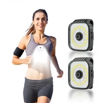 Abroml Running Lights For Runners, 2 Pack Mini Clip On Flashlight With White. Fixed Price $21.44.