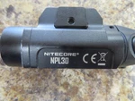 Nitecore Lumen Rail Mount Flashlight Waterproof - NPL30. Fixed Price $89.00.