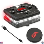 Rechargeable Magnetic Safety Lights - White Front & Red Rear Led For Outdoors. Fixed Price $94.07.