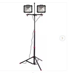 Husky 10,000-LUMEN Twin-head Led Work Light 1003989701. Fixed Price $84.15.