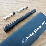 Mag-lite Mini Flashlight Set With 2 Aaa Batteries And Pocket Clip Spot-to-flood. Fixed Price $15.39.