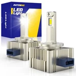Autoone 2026 Upgraded D1S D1R Headlight Bulbs, 1400% Bright 70000 Lumens. Fixed Price $169.26.