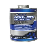 Tru-flate 12-089 Non-flammable Universal Cement, 1-QUART Can. Fixed Price $43.11.