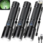 Eclinco 3 Rechargeable 99,000 High Lumens Led Lights W/5 Modes. Fixed Price $26.23.