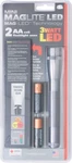 Mag-lite Mini Flashlight 2AA Cell Led Gray Durable Energy Management Focusing. Fixed Price $27.09.