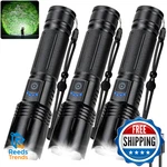 Eclinco Rechargeable Flashlights 3 Pack - 990,000 Lumens Super Bright Led. Fixed Price $67.77.