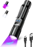 New: Mowetoo MT02 White &uv Flashlight, Usb Rechargeable. Fixed Price $27.99.