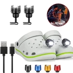 2 Pcs Rechargable Headlights Crock, Outdoor Waterproof Led Flashlight For.... Fixed Price $13.07.