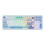 Mechlands VIBE99 Gaming Keyboard, 1.06 Screen, 100-KEY Gasket Mechanical. Fixed Price $156.06.