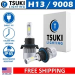 Tsuki Fc H13 Led 6000K Headlight Bulbs 04-14 Ford F150 & 07-14 Expedition. Fixed Price $29.99.