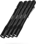 Lumore Pen Light 4 Pack 100 Lumens Each, 2 Hour Run Time, Battery Powered Hand. Fixed Price $21.02.