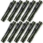 Beieverluck 10 Pack Small Mini Led Flashlight Pocket Pen Fla.... Fixed Price $28.99.