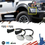Gtinthebox Clear Led White Front Side Marker Lamp 10-14 Ford F150 Svt Raptor. Fixed Price $14.99.