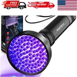 Ultra Bright 100 Led Uv Flashlight - Effective Pet Urine & Bed Bug Detector. Fixed Price $29.99.