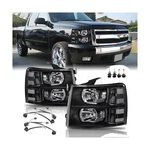 Headlights W/bulb And Wiring Harness For 2007-2013 Chevy Silverado 1500, 07-1.... Fixed Price $163.77.