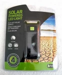 Icharge Solar Powered Led Flashlight With Flip Out Panels. Fixed Price $19.99.
