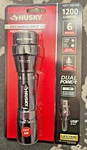 Husky 1200 Lumens Dual Power Led Rechargeable Focusing Flashlight. Fixed Price $27.89.