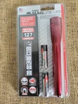 Mag-lite Mini Flashlight 2AA Cell Led Red Durable Energy Management Focusing. Fixed Price $27.09.