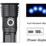 Powerful Quality 500 Meter Tactical Flashlight 10000 Lumen Long Range Led. Fixed Price $95.06.