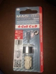 New Maglite Mag-num Star Ii Xenon Cell & D Bulb Replacement # LMXA401. Fixed Price $9.99.