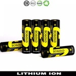 Scigold 3.6V 5000MAH Rechargeable Battery With Protected Button Top 72MM 6PCS. Fixed Price $48.47.