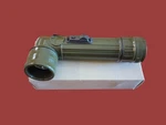 French Military Issue Angle Head Flashlight TL122D Od Green Original Surplus New. Fixed Price $21.95.