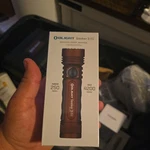 Olight Seeker 3 Pro Desert Tan Rechargeable Floodlight Flashlight, 4200 Sealed. Fixed Price $150.00.