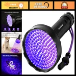 128 Led Uv Blacklight Flashlight - Upgraded Bright Ultraviolet For Pets &. Fixed Price $42.99.