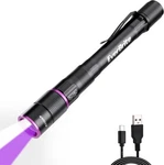 Everbrite Rechargeable Pen Flashlight With Uv And White Light, Black. Fixed Price $36.26.