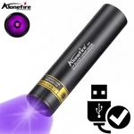 3W Uv Flashlight Usb Rechargeable Ultraviolet Torch. Fixed Price $15.58.