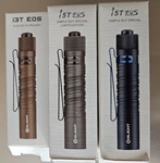Olight Led Eos Flashlights - I3T Desert Tan, I5T Gunmetal Grey & Black. Fixed Price $139.99.