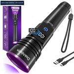 Dokhbem 365NM Uv Flashlight Rechargeable, Black. Fixed Price $41.29.