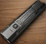 Nitecore EDC07 Flashlight Black Rechargeable Strobe Sos Resists Water/impact. Fixed Price $43.99.