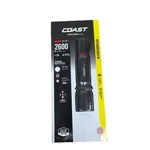 Coast XP11R Pro 2600 Lumen Rechargeable Dual Power Flashlight, Slide Focus 30348. Fixed Price $34.99.