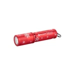 Olight I3E Eos Snowflake Red Edc Keychain Waterproof Led Flashlight, 90 Lumens. Fixed Price $29.99.