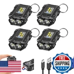 Vohivi 4PACK Edc Keychain Flashlight - Super Bright Mini With Hat. Fixed Price $43.77.