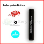 2X New Hot! Black Rechargeable Replacement Flashlight Battery Pack For Maglite. Fixed Price $15.99.