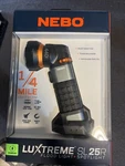 Nebo Luxtreme SL25R Rechargeable Flood + Spotlight Waterproof Factory Seal. Fixed Price $54.99.