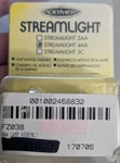 Streamlight Flashlight Replacement 4AA Lamp Assembly 68007. Fixed Price $14.99.