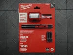 Milwaukee 350 Lumens Led Headlamp And 100 Aluminum Pen Light With Clip. Fixed Price $32.99.