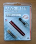 Maglite Solitaire Red Flashlight K3A032 (aaa Battery No Good). Fixed Price $25.00.