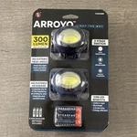Arroyo 300 Lumens Adjustable Headlamps New In Package FL8221BBK. Fixed Price $15.99.