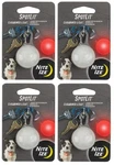 (A1) LOT/4 Nite Ize Spotlit Red Led Carabiner Pet Keychain Light - Fast Ship !!. Fixed Price $24.77.