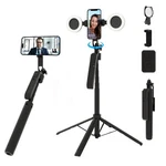 Auto Face Tracking Selfie Stick Tripod With Fill Light, 360 Rotation & Gestur.... Fixed Price $65.77.